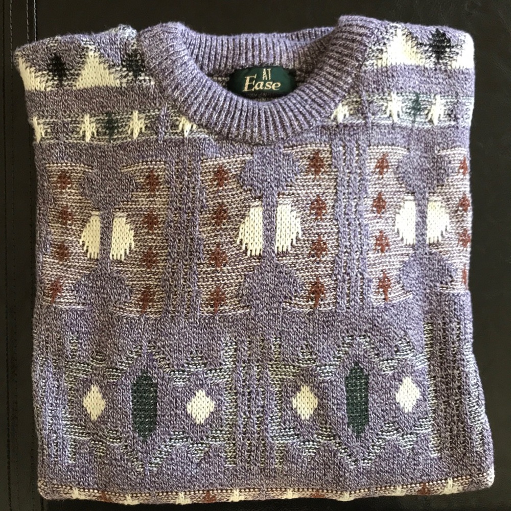 1990’s AT Ease Sweater Sz medium